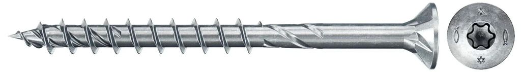 fischer Spanplattenschraube PowerFast, FPF II CTP 5,0 x 80 Produktbild 