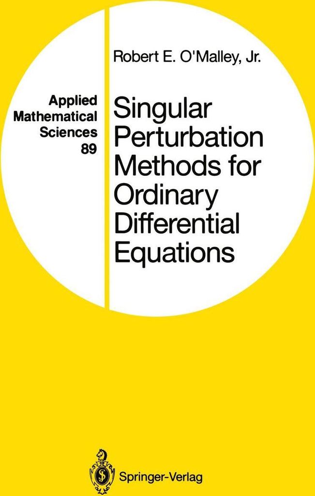 Singular Perturbation Methods for Ordinary Differential Equations