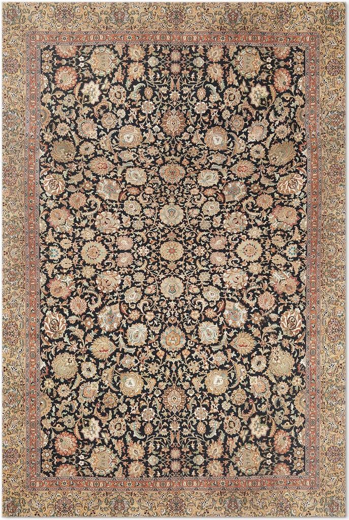 Vintage von Pfingstrose Rose Blumen – Vinylteppich – 80x120 cm – Indoor Teppich – Flur – Pflegeleicht – Modern