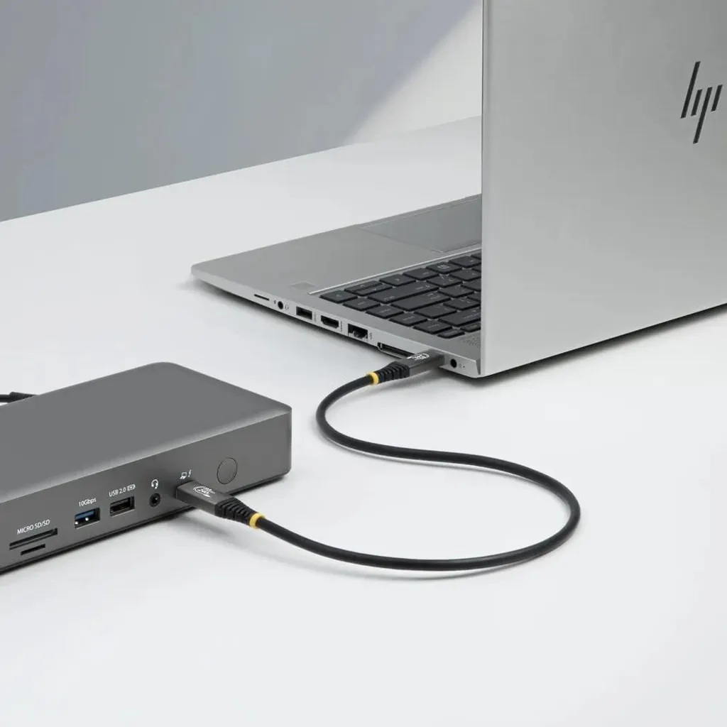 Câble USB4 80Gbps StarTech.com 50cm - Charge 240W et Vidéo 8K DP2.1 - 6