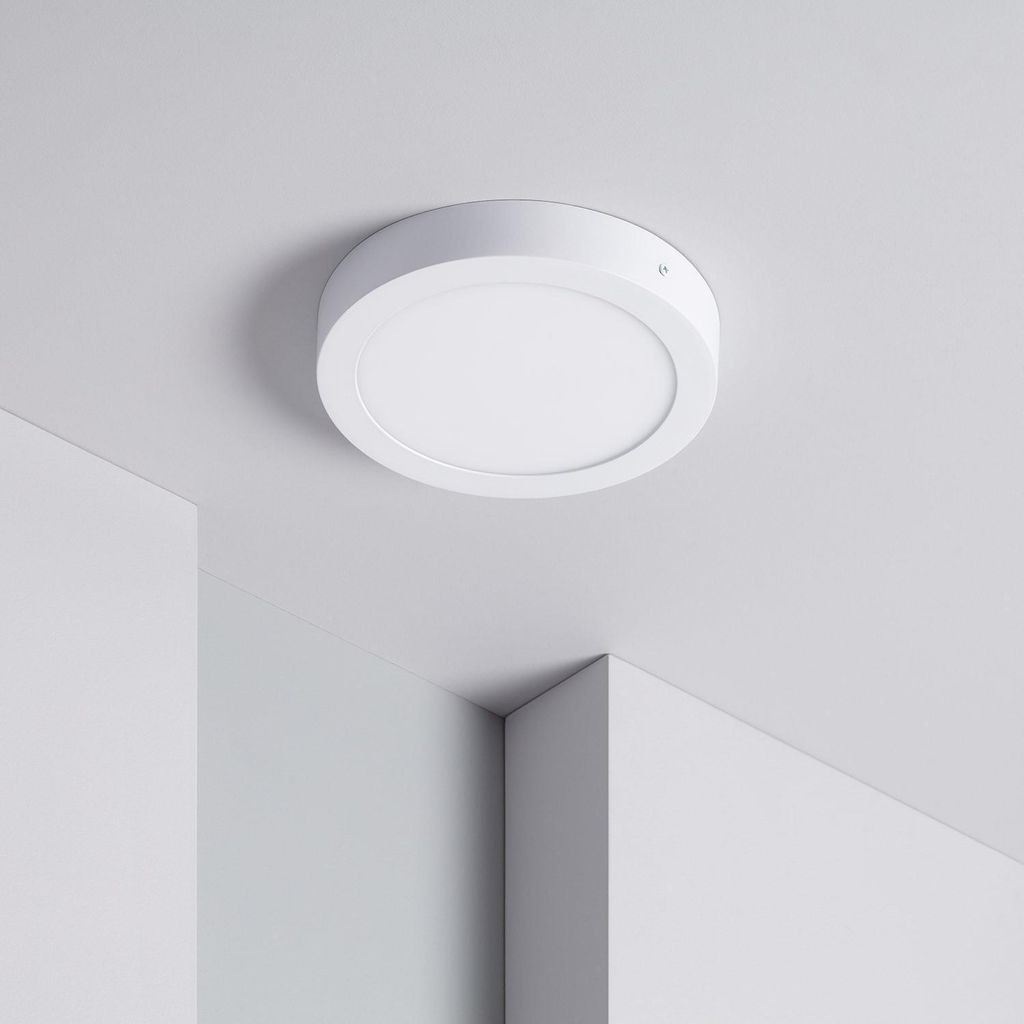 LED-Deckenleuchte 18W Rund Ø220 mm 3000K Warmweiß Produktbild 