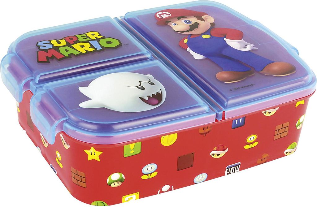 POS Brotdose 3geteilt Super Mario Obrázok produktu 