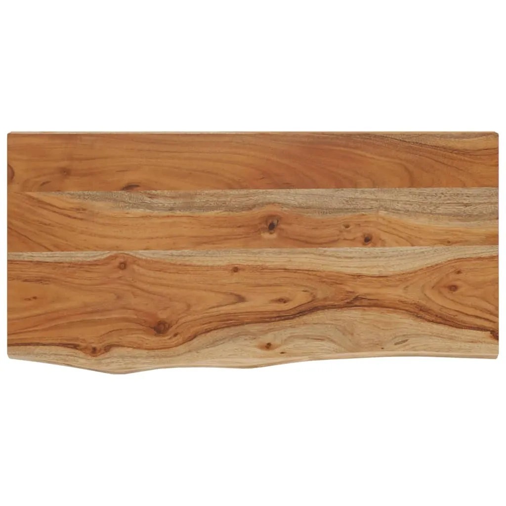 SYFAX™ Mensola a Muro 40x20x2,5 Rettangolare Legno Acacia Bordi Vivi