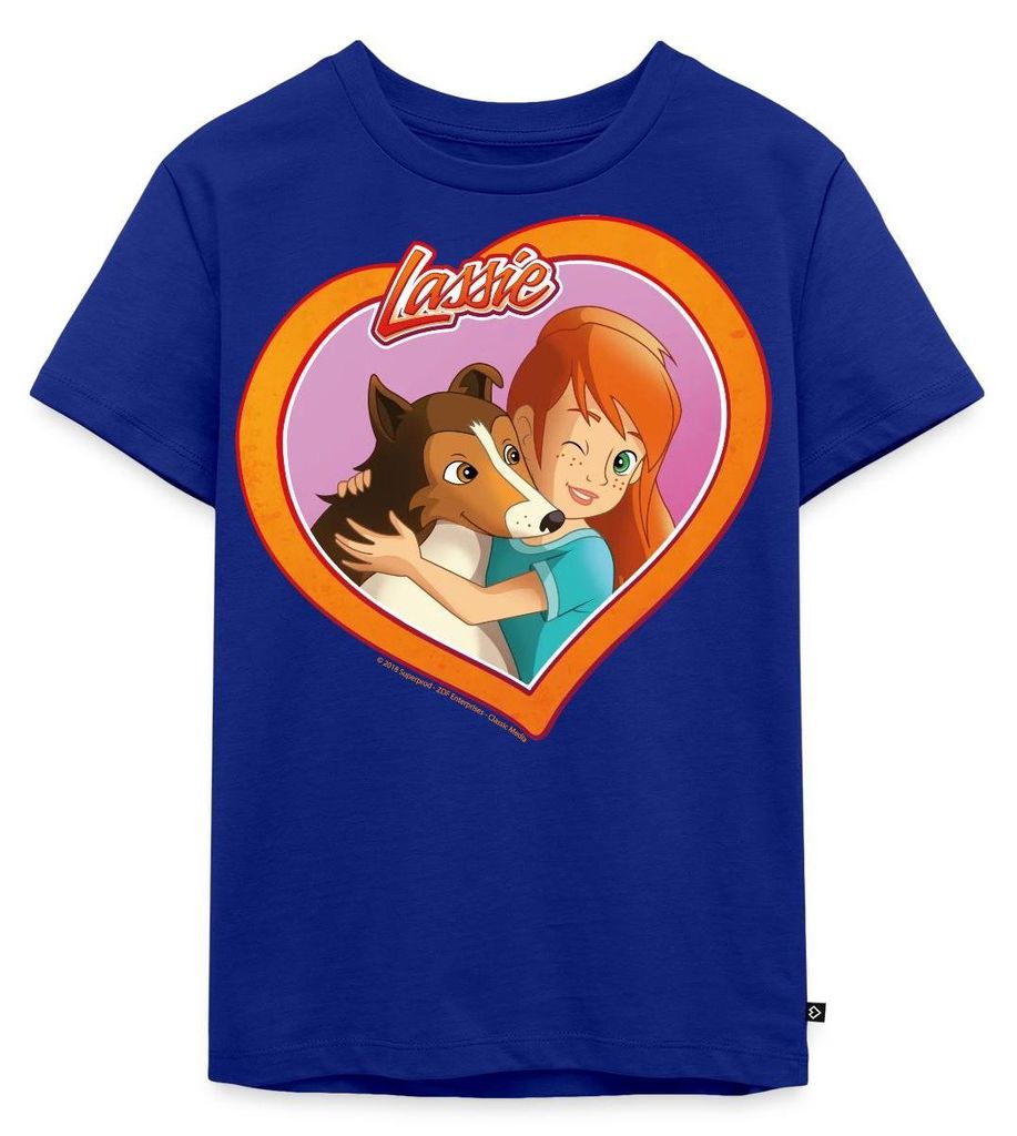 Spreadshirt Lassie Ein Herz Und Eine Seele Kinder Premium T-Shirt, 98/104 (2 Jahre), Royalblau
