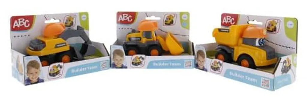 Simba Dickie ABC Builder Team 204112010 - Véhicule de Chantier Bébé 25cm - 3