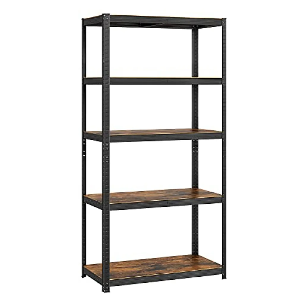 Rayonnage Métallique Modulable 5 Niveaux pour Garage et Atelier 875kg