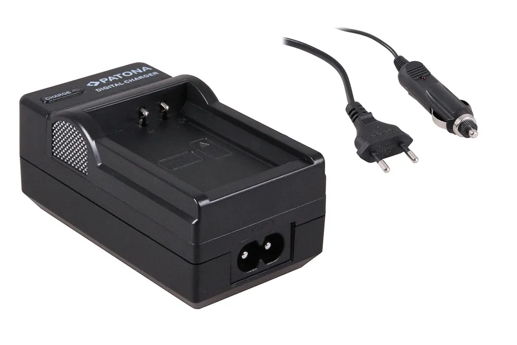 Caricabatterie Compatibile Canon LP-E10 Auto/Casa 230V/12V - 1