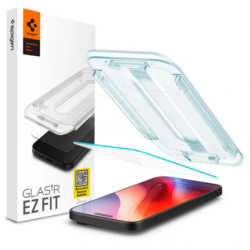 Spigen GLAS.tR ez Fit Apple iPhone 16 Pro trasparente