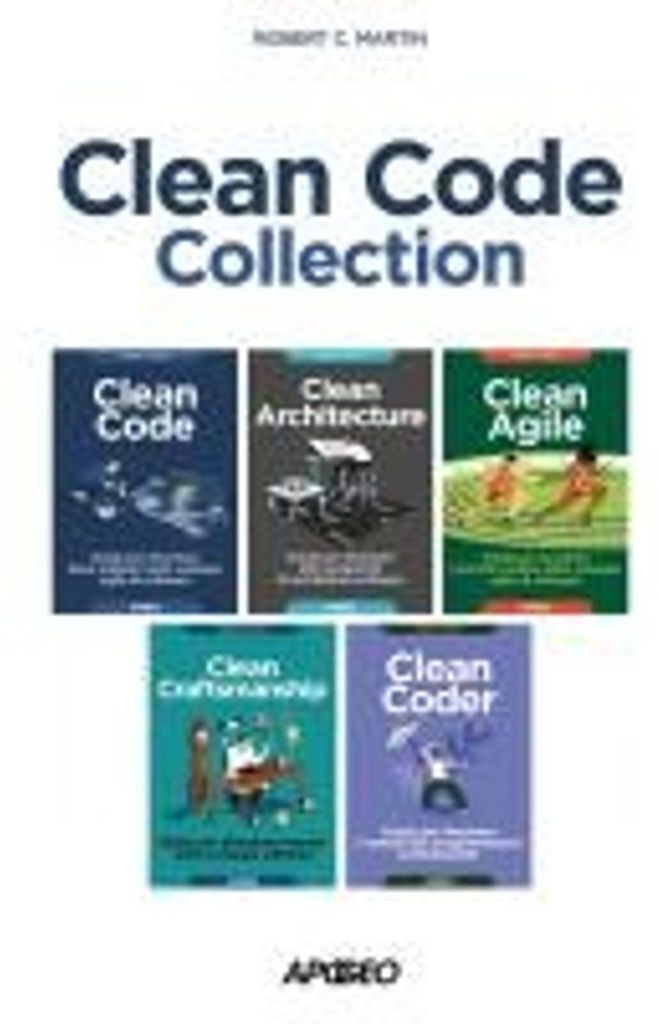 Clean code collection: Clean code-Clean architecture-Clean agile-Clean craftsmanship-Clean coder