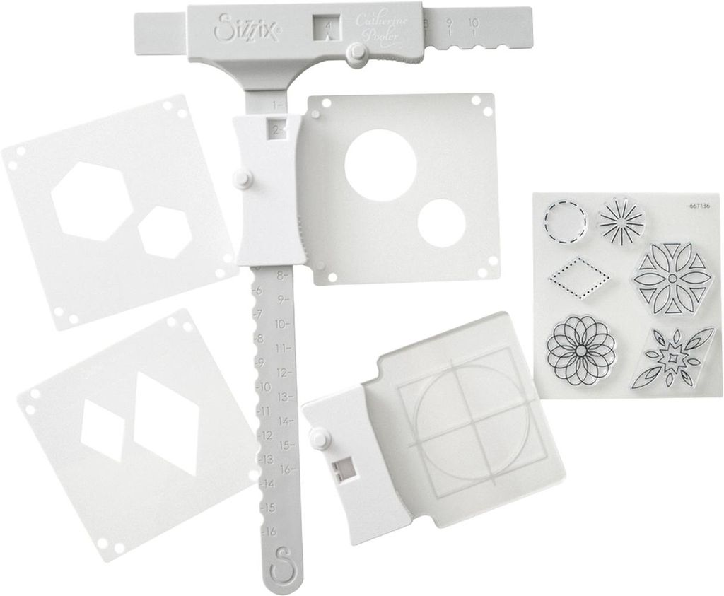 Sizzix Print and Pattern Tool Bastelwerkzeug, cleverer Produktbild 