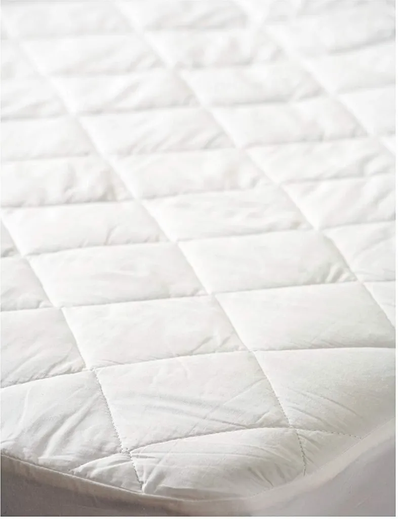 Alèse de lit Superking blanche Belledorm BM154, confort respirant durable