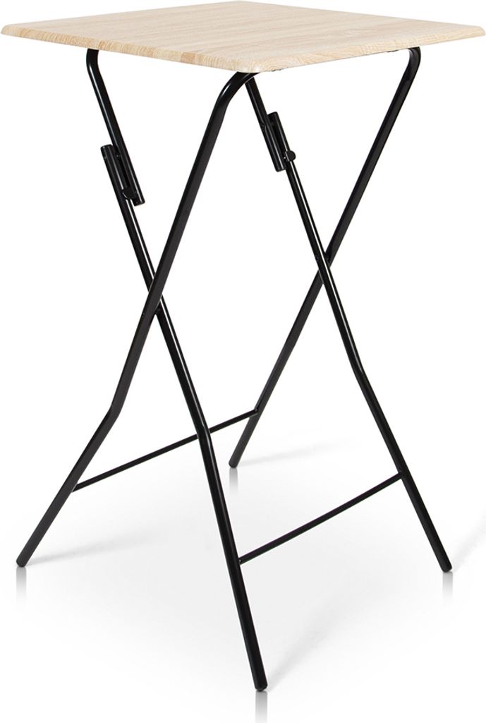 Milton & Oldbrook Stehtisch Klappbar 60 x 60 cm Murcia Holz Produktbild 2