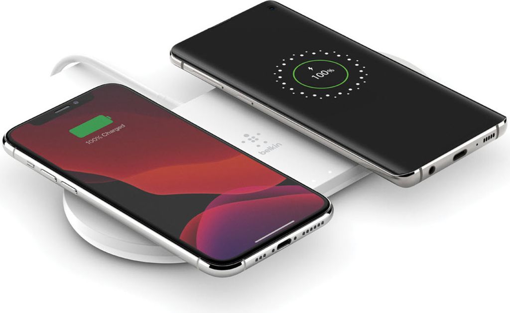 Belkin BOOST Charge Wireless Charging Pad 2x15W Produktbild 