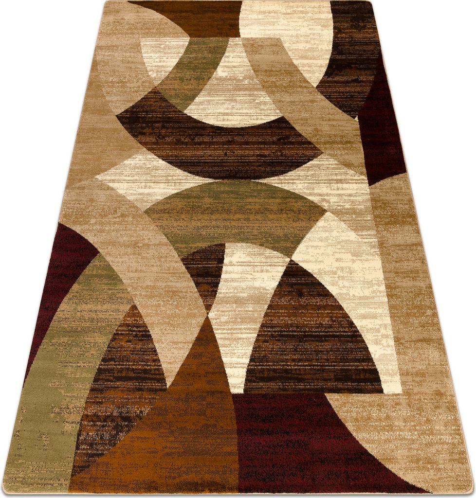 Teppich ROYAL HD10 Geometrisch - beige / grün beige 180x270 cm