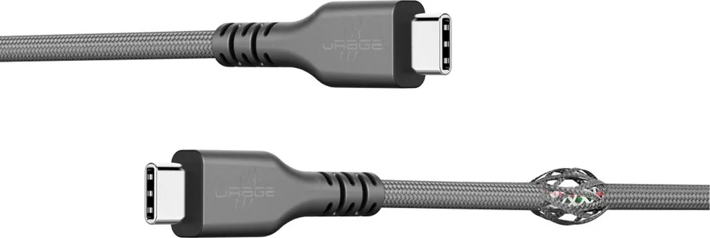 Cavo USB-C uRage uFlex Nero 3m - Ricarica Sicura e Alta Flessibilità