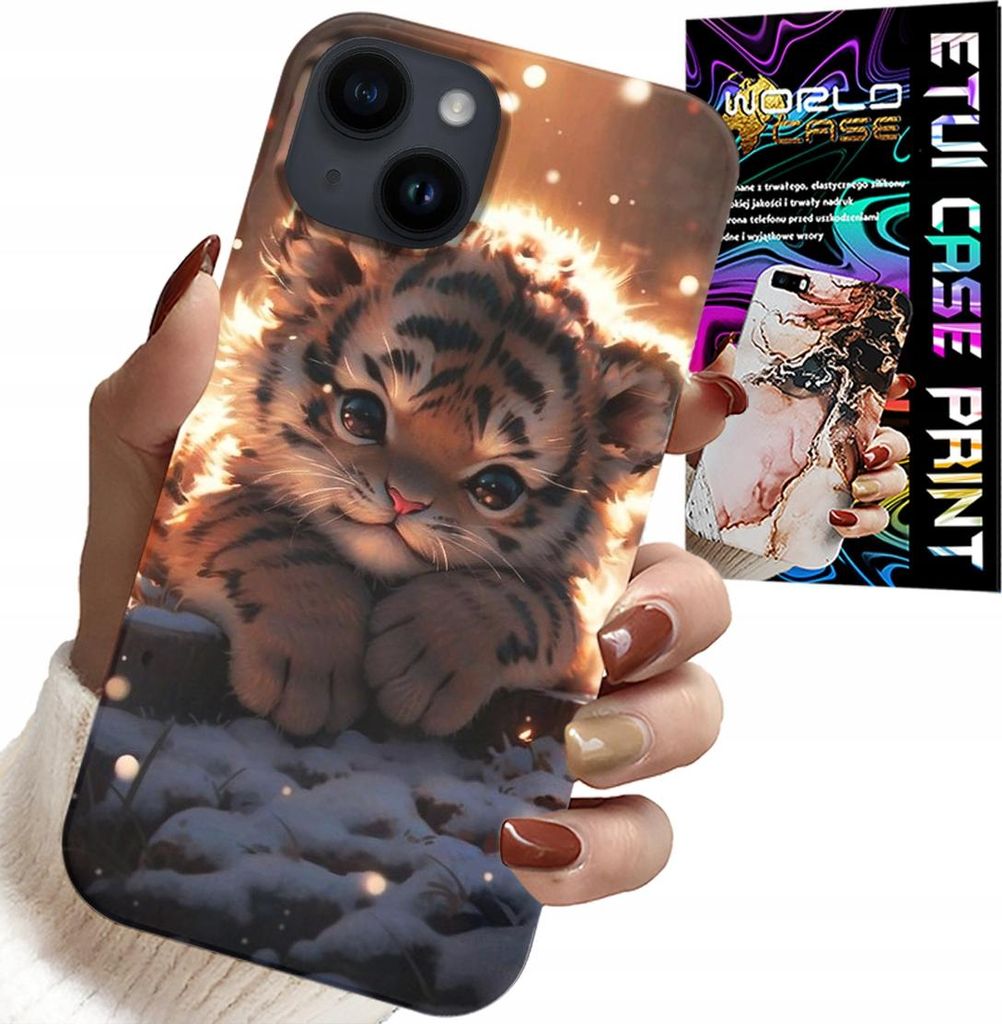 Fall Für Iphone 14 - Gedruckt Süssen Tiger Fall Fall