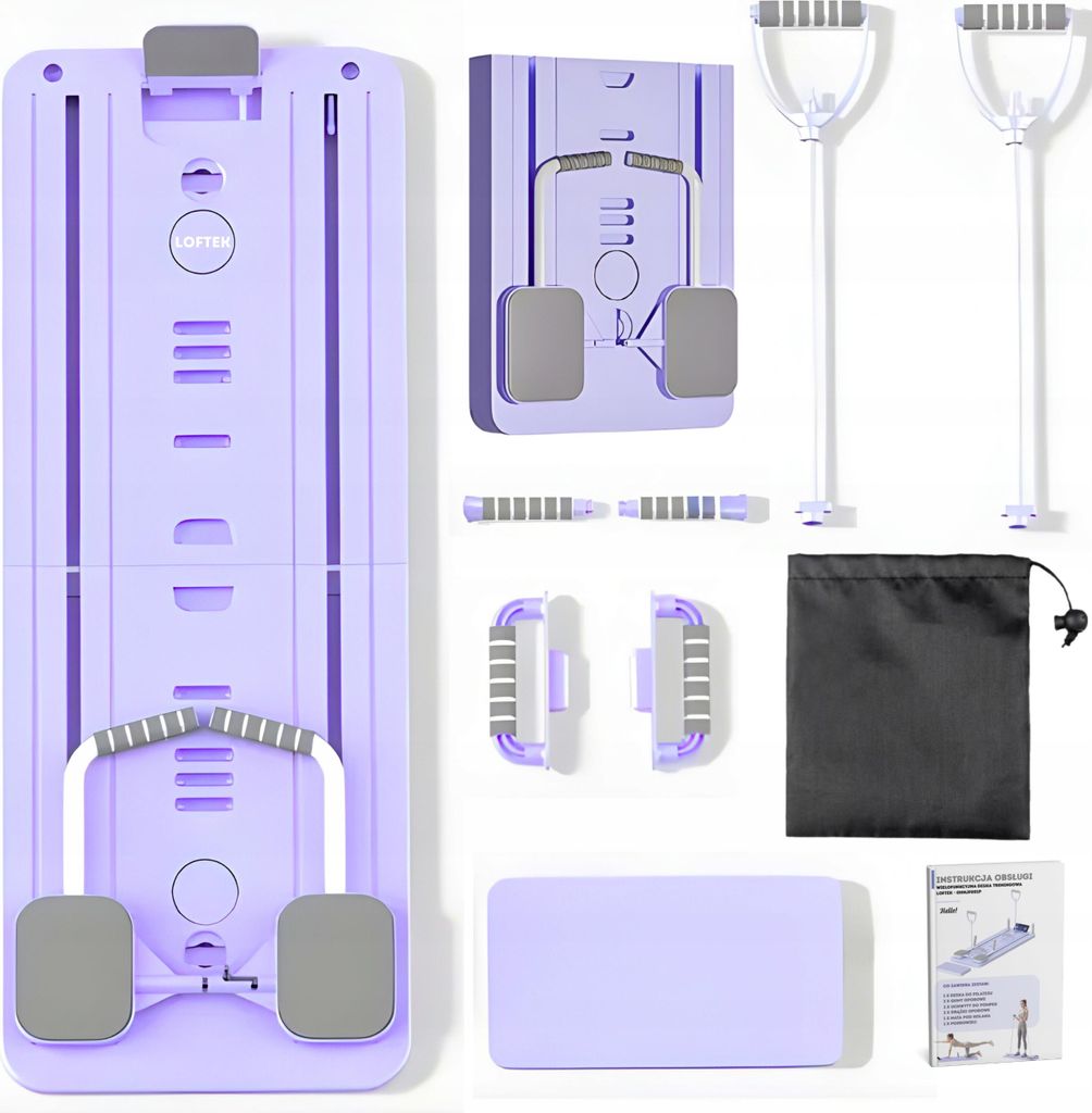 LOFTEK Pilates Reformer 10in1 Multifunktionstafel Produktbild 