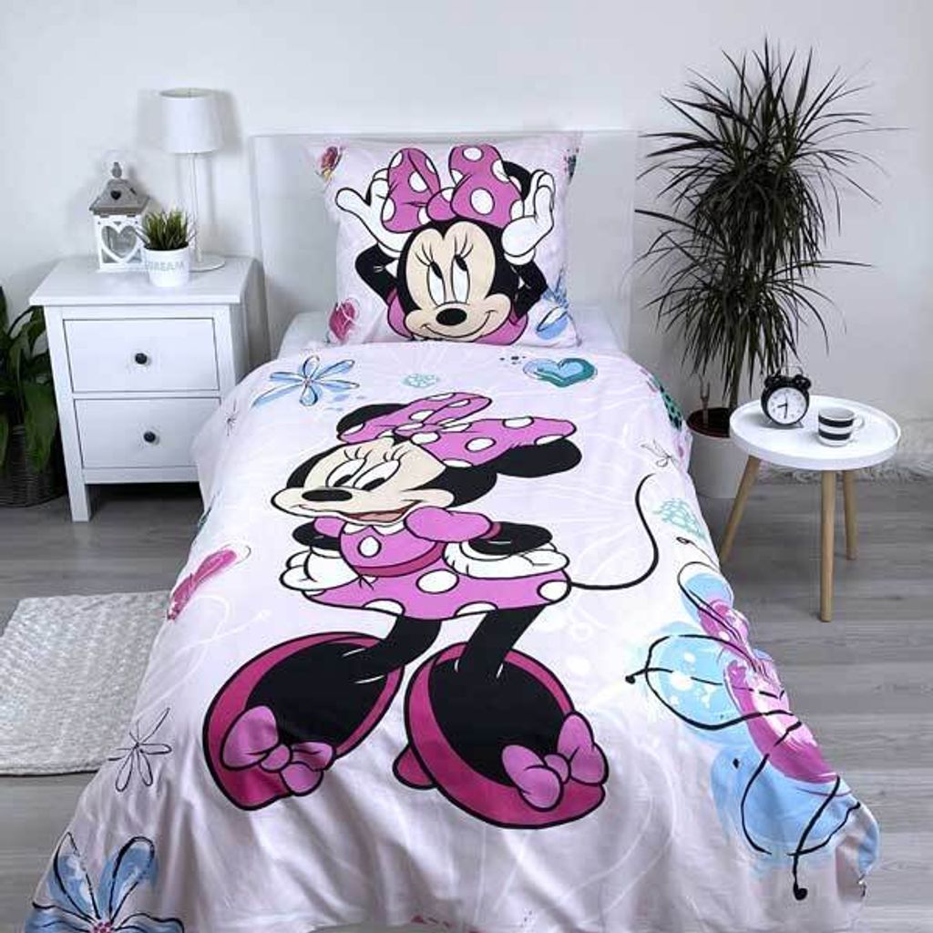 Minnie Maus Bettwasche