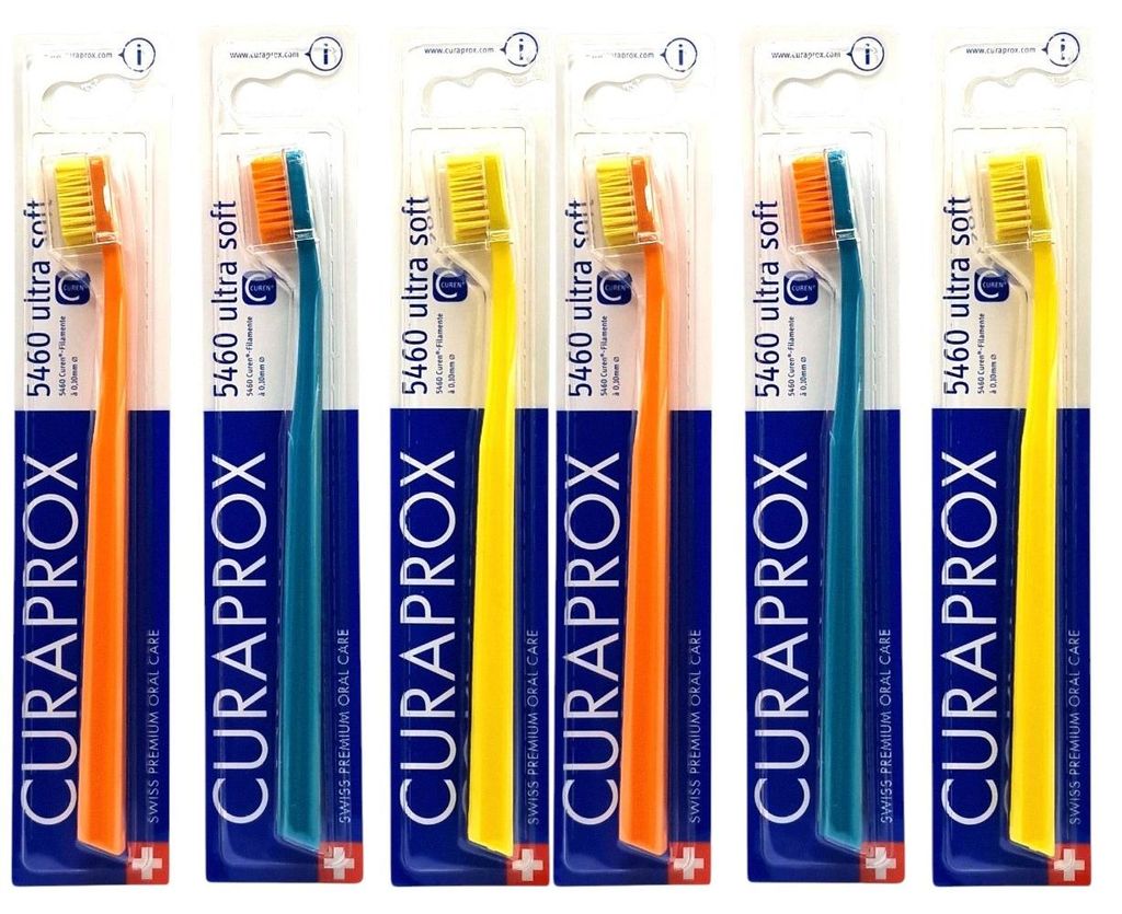 6x Curaprox Zahnbürste CS 5460 ultrasoft