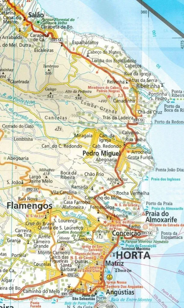 Carte Açores 1:70.000 imperméable : Navigation précise et durable - 6