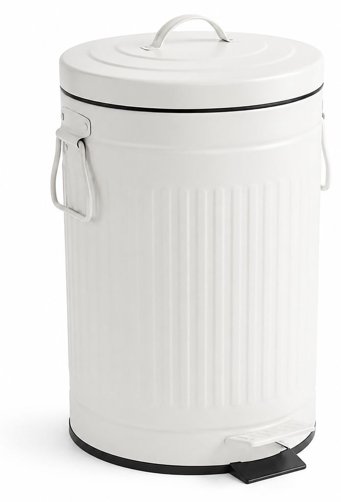 Relaxdays Vuilnisbak, 12 liter, voor keuken of badkamer, Productafbeelding  AI-gegenereerde afbeelding