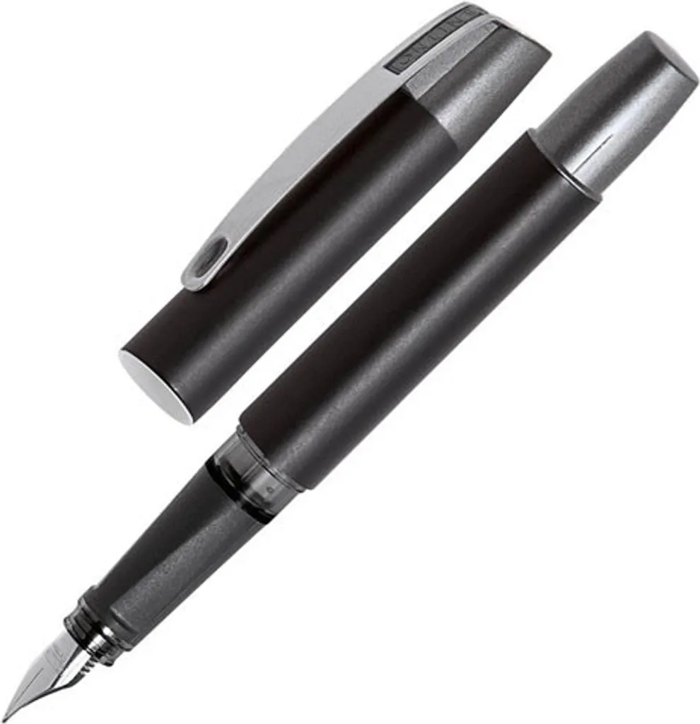 Stylo à cartouches noir pour prise de notes ONLINE Campus Soft plume M 3D