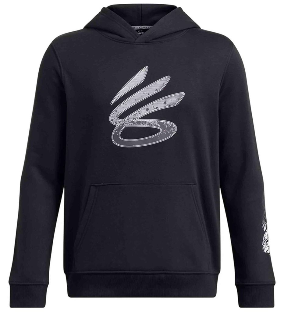 Under Armour Curry Splash Kapuzenpullover Schwarz 7 Years Junge Schwarz 7 Years