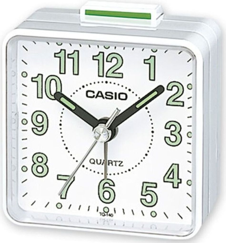 Casio Reisewecker analog Wake up Timer TQ-140-7EF weiß