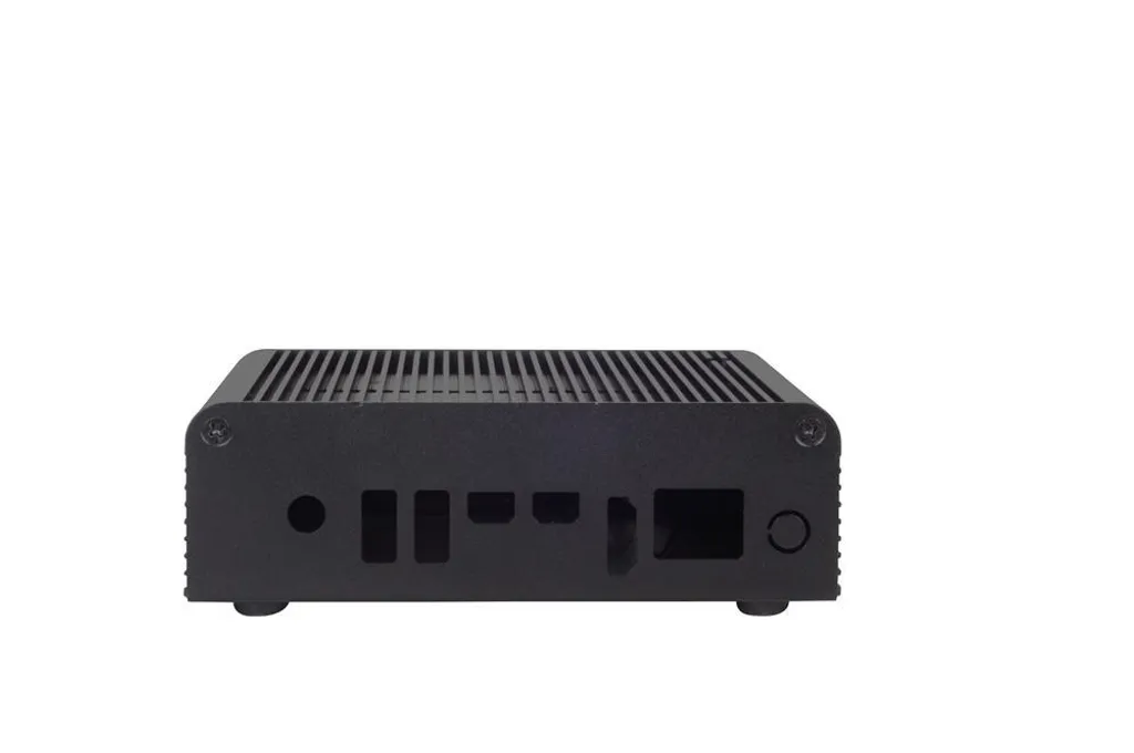 Boîtier PC SilverStone Petit PT14 Noir en Aluminium pour Bureau - 3