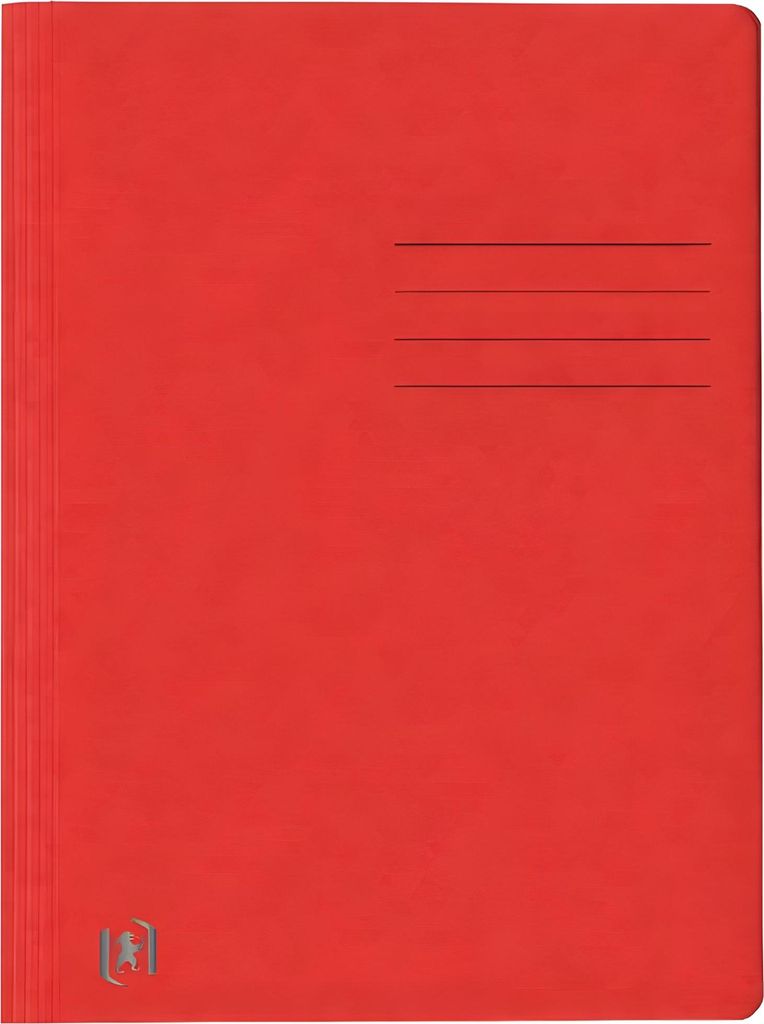 Oxford Oxford Schnellhefter TOP FILE+ DIN A4 390g/m² Karton rot