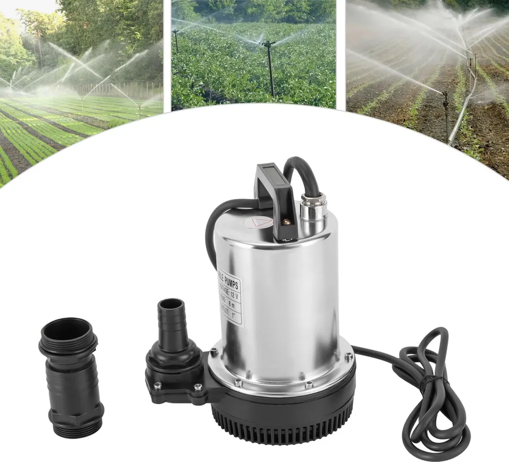 Pompe eaux usées inox compacte à gros débit - Capacité 6000L/H - 2