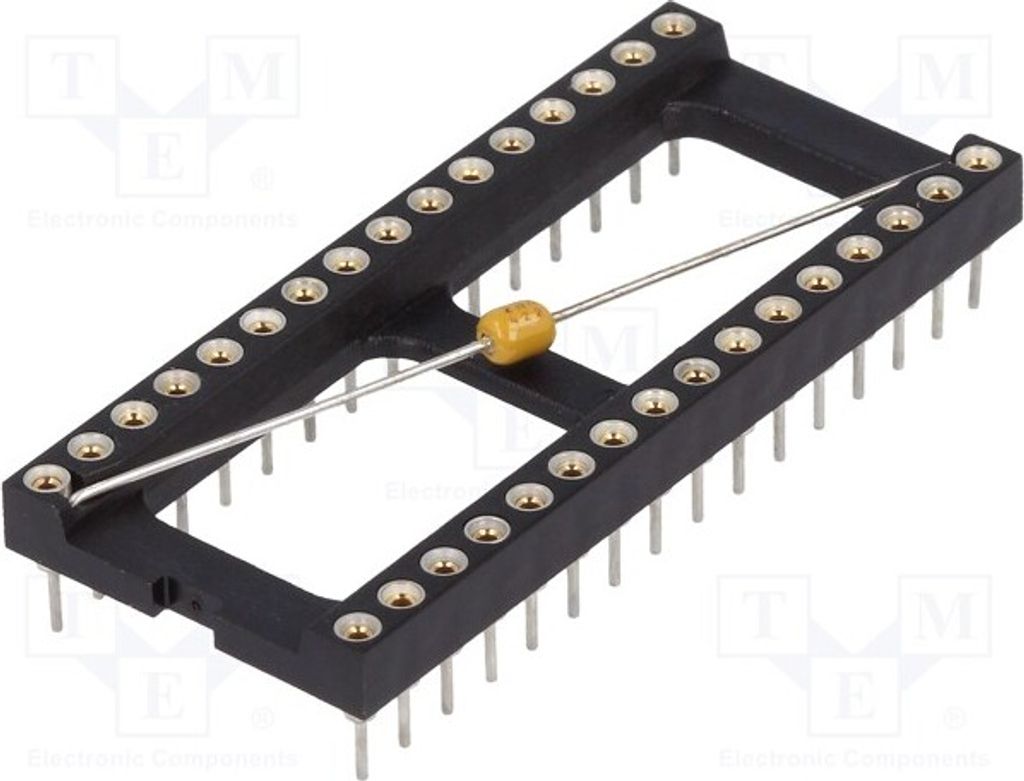 1x Sockel: DIP THT vergoldet 001-3-032-6-B1STF-XT0 Präzisionssockel PIN: 32