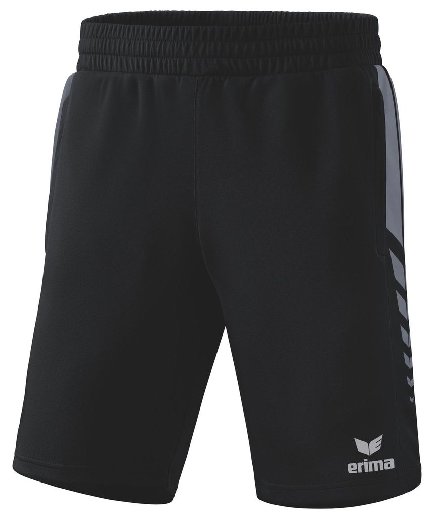 Short de travail Erima Six Wings noir/gris ardoise Image du produit 