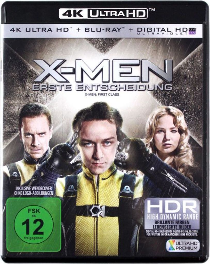 X-Men - Erste Entscheidung (4K UHD) Produktbild 