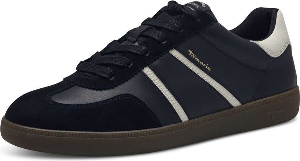 Tamaris Damen Low Sneaker Low Top 1-23624-43 Schwarz