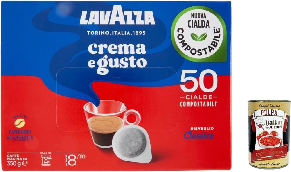 Lavazza Crema e Gusto Cialde 50 Stück E.S.E. 44 mm – Produktbild 