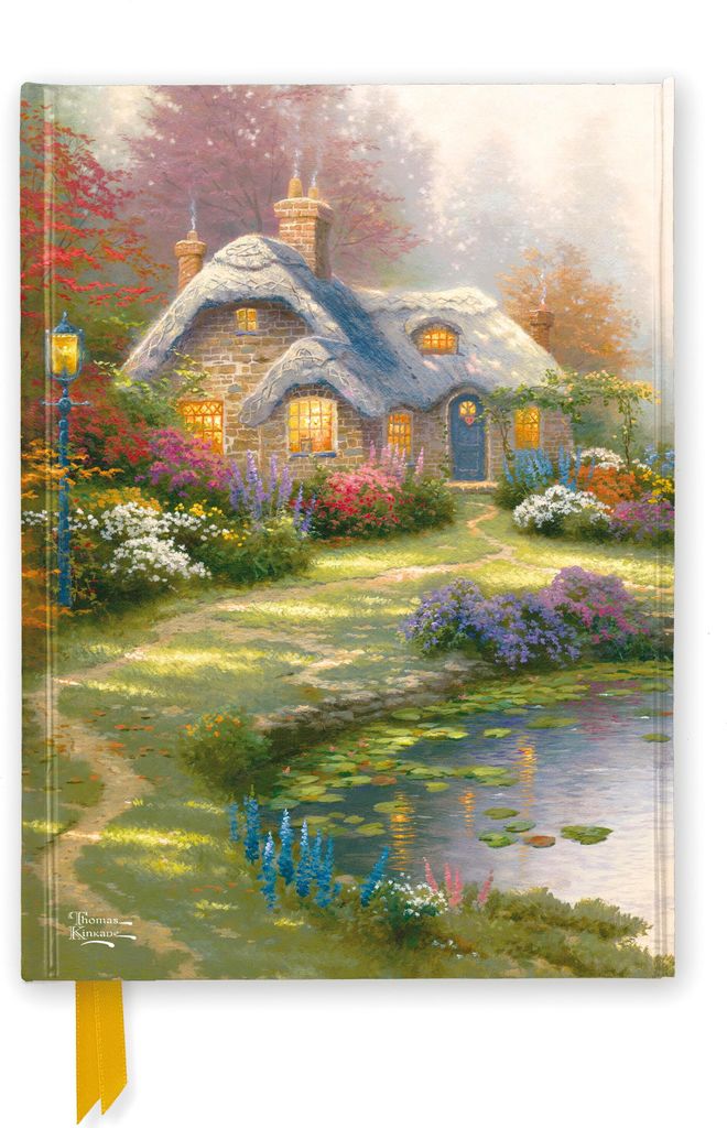 Thomas Kinkade: Everett's Cottage (Foiled Journal)