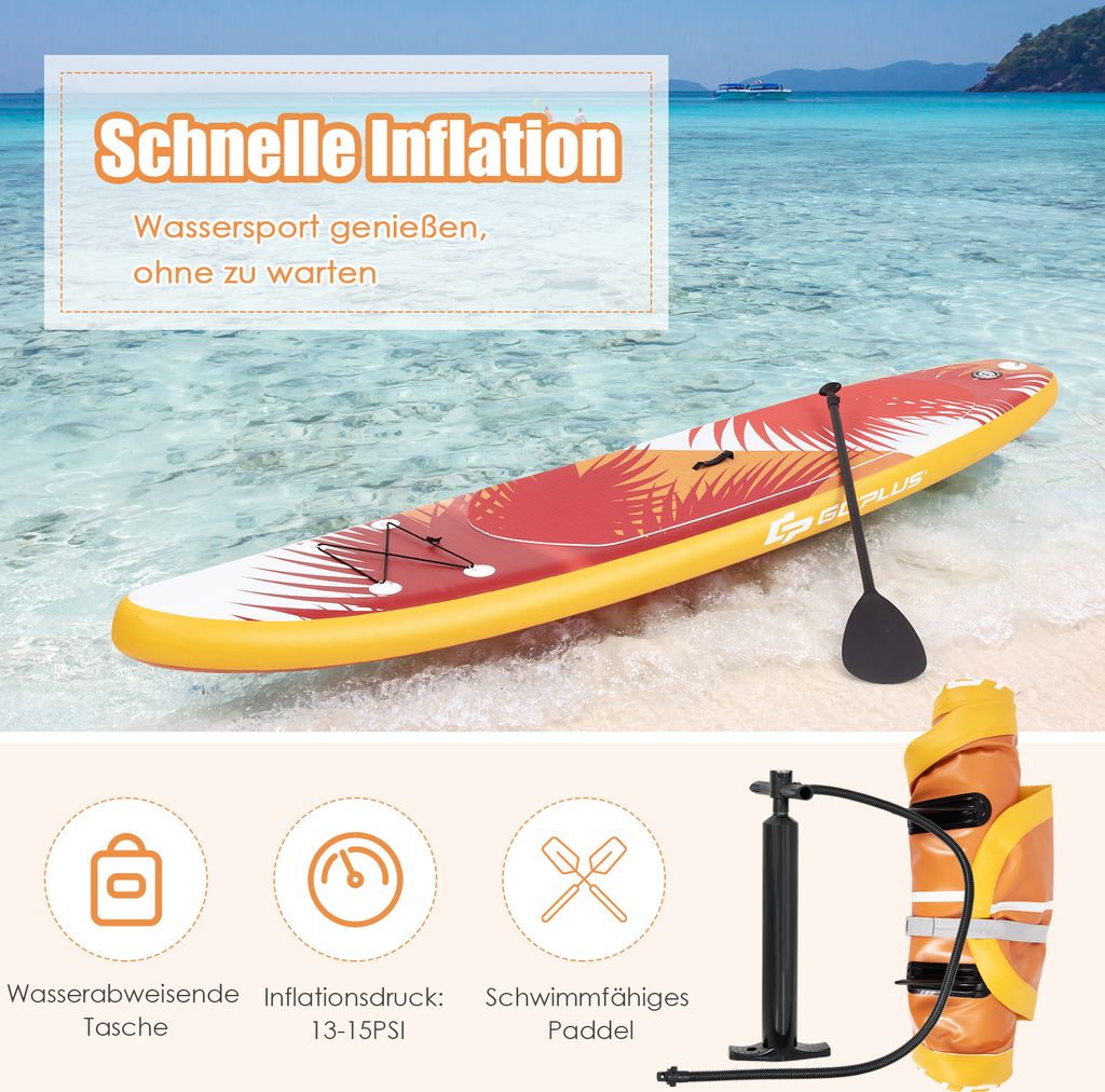 COSTWAY 335x76x15cm Stand Up Paddling Board SUP deska Obrázek produktu 4