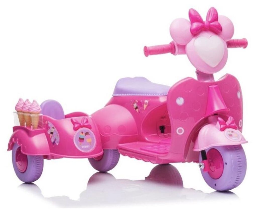 Lean cars Eisdiele Dreirad Jt5258 Rosa Produktbild 