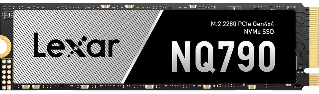 SSD M.2 Lexar 4TB PCIe Gen 4X4 NQ790 NVMe Image du produit 