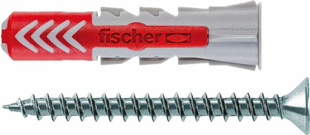 Dübel und Schrauben Fischer duopower t 30 mm 40 mm (120 Stück)