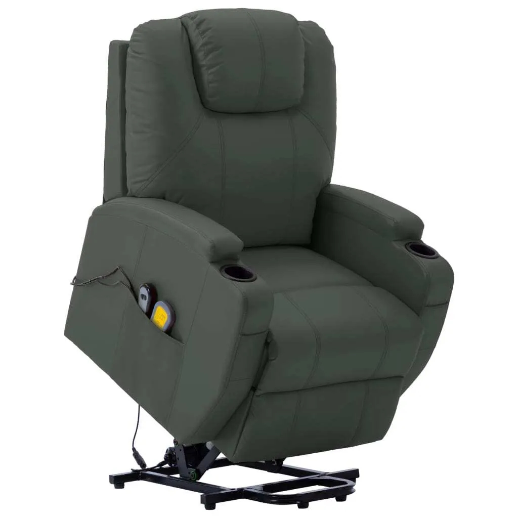 Fauteuil de massage idéal pour seniors avec aide au lever et confort XXL
