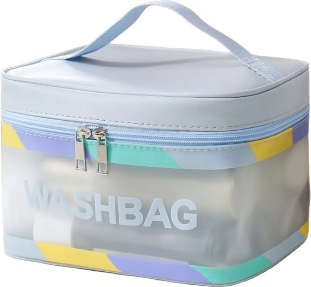 Borsa Cosmetica Ecarla Premium Blu: Viaggia Senza Stress e con Stile