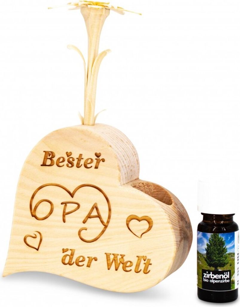 Duftset Herz Bester Opa der Welt