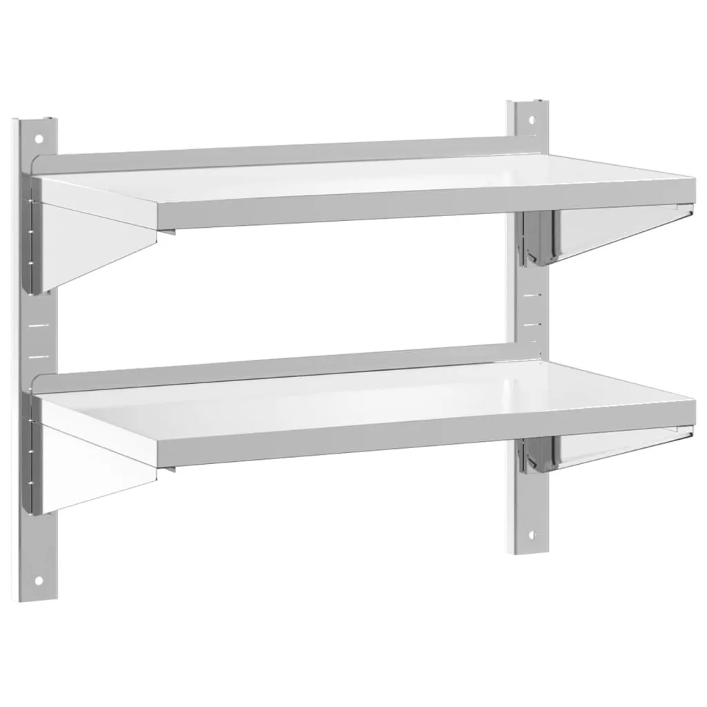 Mensola Acciaio Inox SYFAX Resistente 75x40x60cm per Officina