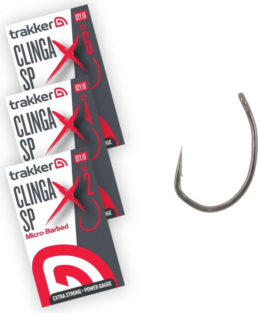 Trakker Clinga SP XS Hooks Micro Barbed - Size: 6