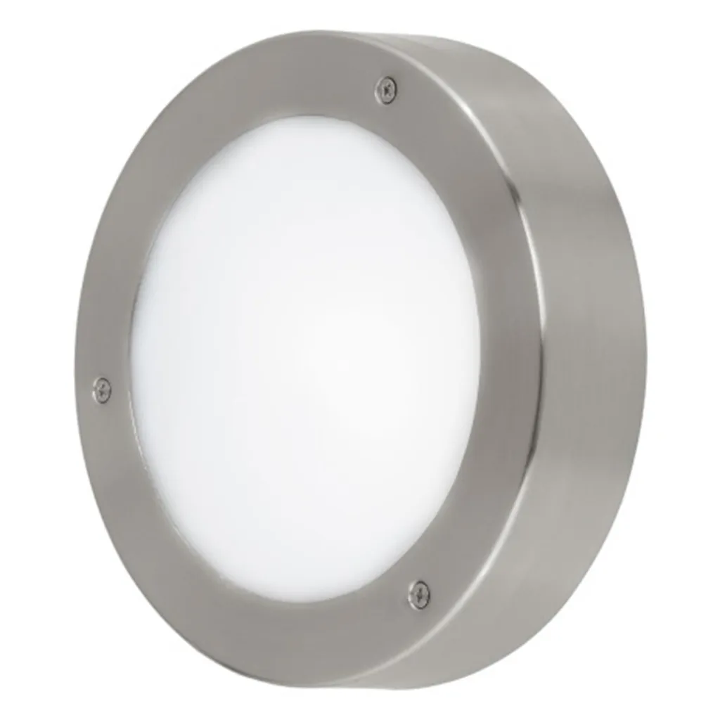 Éclairage de façade LED Inox Eglo Vento 2 pour terrasse et jardin