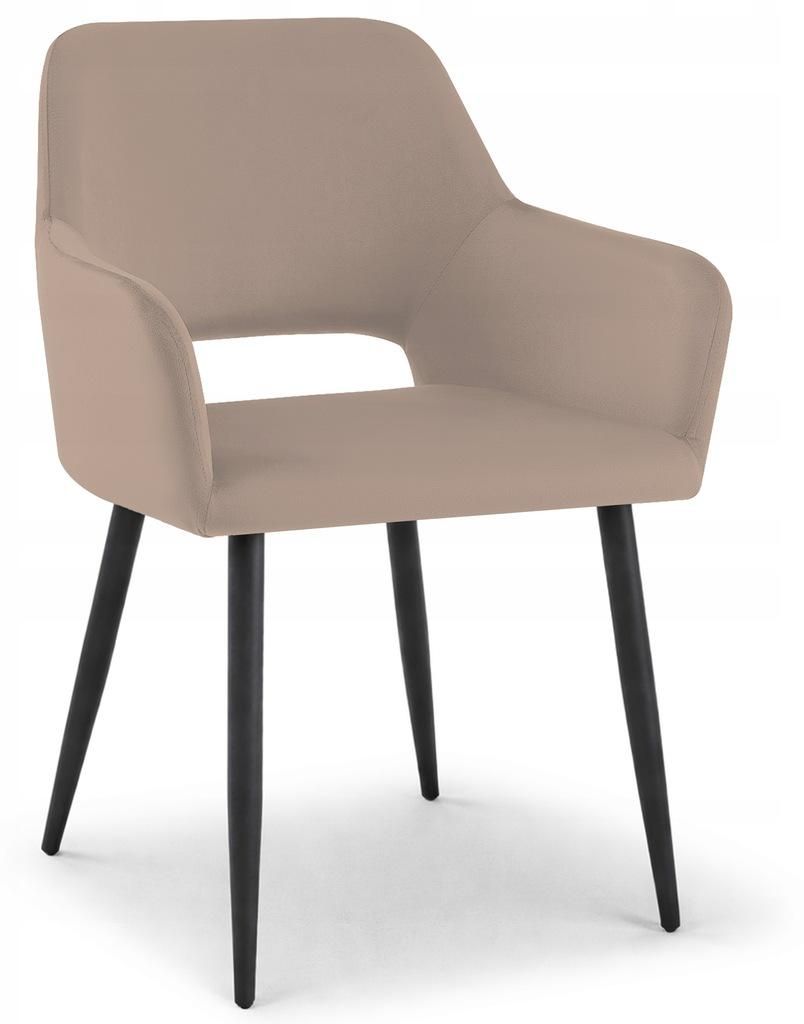 Nowoczesne krzesło velvet Olivia KT205 do kuchni, jadalni i Zdjęcie produktu 