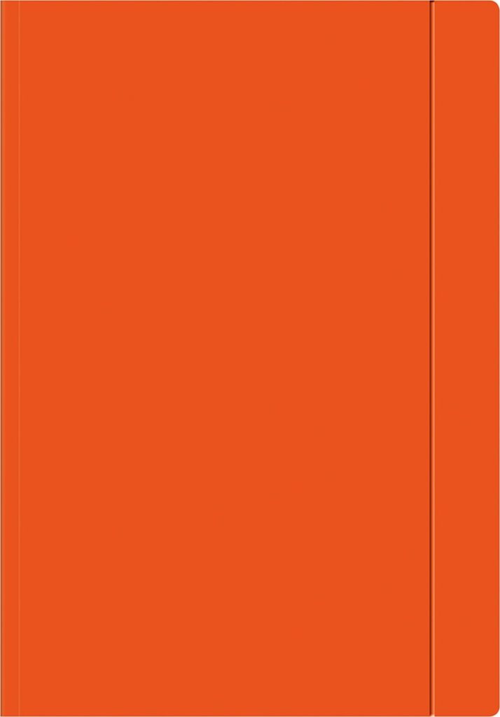 Interdruk Ordner mit Gummiband A4+ Fluo Orange