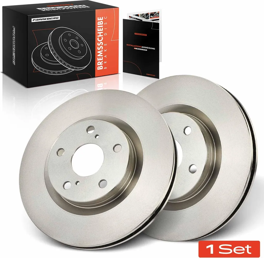 Kit Freinage Avant pour Toyota Auris Kombi : 2 Disques Haute Qualité